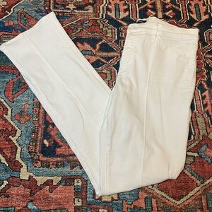 Express Mid Rise Skyscraper Jeans – White – Women’s
